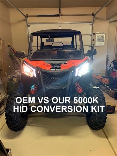 Can Am Maverick Sport and Maverick Trail HID Light Kit